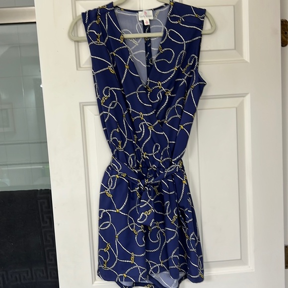Medium women nautical romper - julie brown - Picture 1 of 5